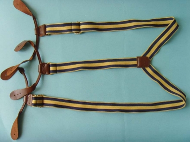 Y shape suspenders with custom logo