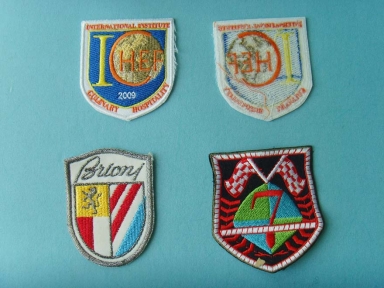 Brand embroidery patch for polo sportwear