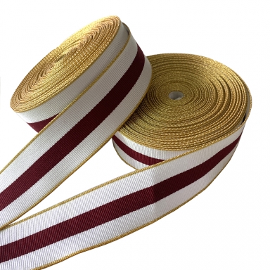  stripe cotton ribbon